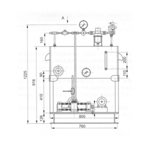 福建擋輪液壓站（TBY一12型）